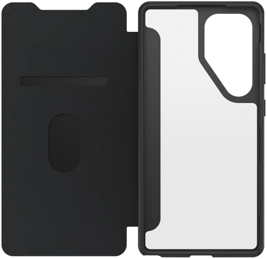 OtterBox React Folio Samsung Galaxy S25 Ultra Hoesje Book Case Zwart afbeelding 3