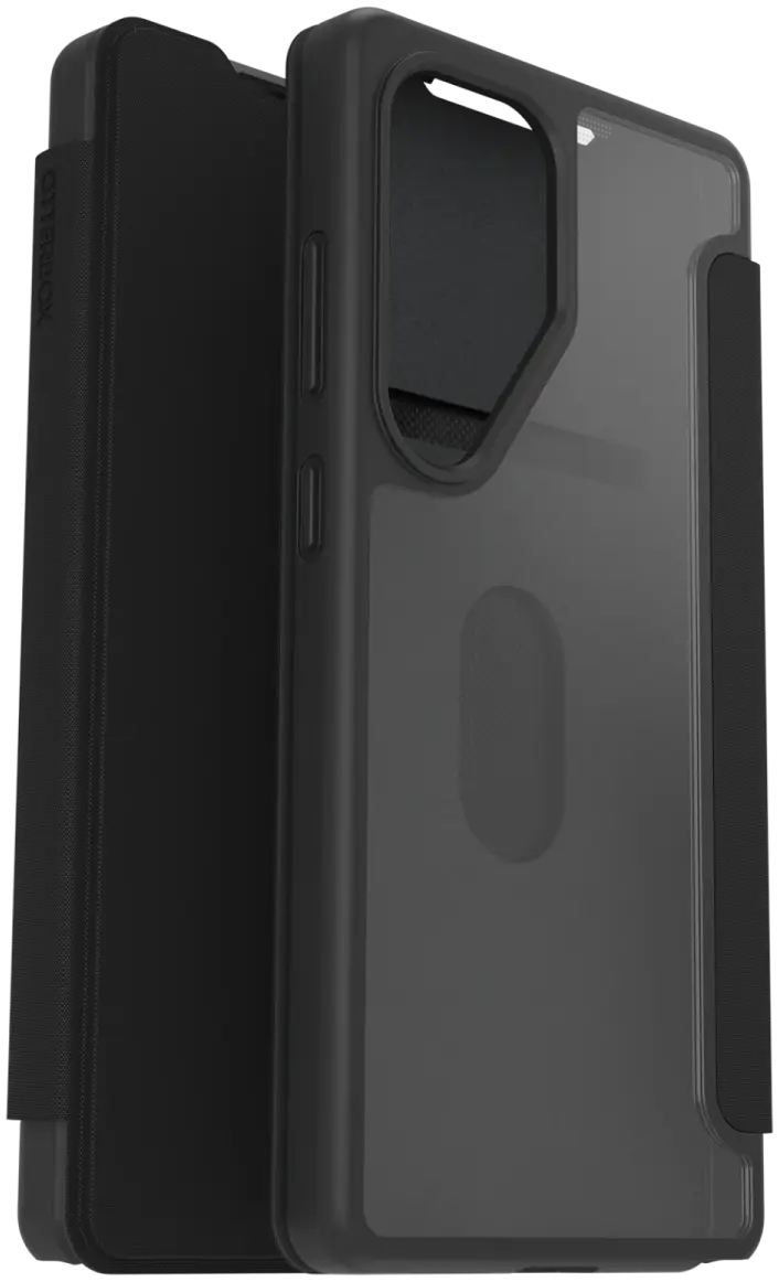 OtterBox React Folio Samsung Galaxy S25 Ultra Hoesje Book Case Zwart afbeelding 4