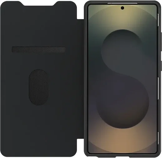 OtterBox React Folio Samsung Galaxy S25 Ultra Hoesje Book Case Zwart afbeelding 2