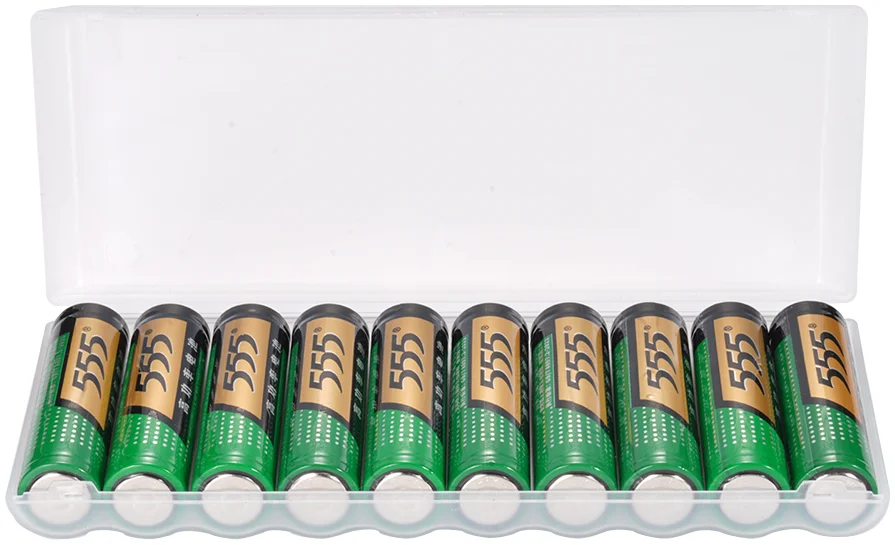 Batterijdoos organizer voor 10x AA batterijen afbeelding 1