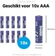 Batterijdoos organizer voor 10x AAA batterijen afbeelding 4