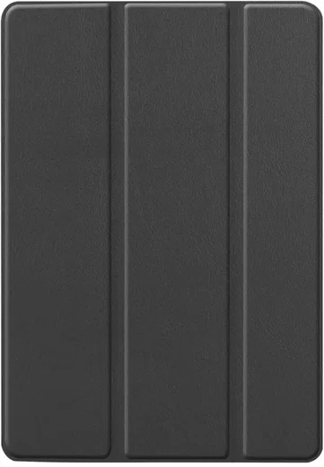 Apple iPad 10.2 (2019/2020/2021) Hoes Luxe Tri-Fold Book Case Kunst Leer Zwart afbeelding 9
