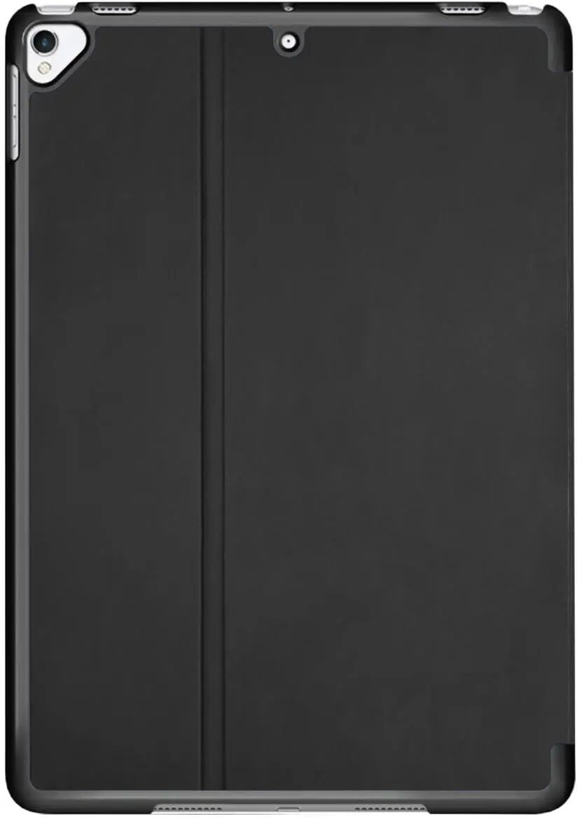 Apple iPad 9.7 2017/2018/Air/Air 2 Hoes Luxe Tri-Fold Book Case Kunst Leer Zwart afbeelding 8