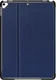 Apple iPad 9.7 2017/2018/Air/Air 2 Hoes Luxe Tri-Fold Book Case Kunst Leer Blauw afbeelding 8