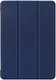 Apple iPad 9.7 2017/2018/Air/Air 2 Hoes Luxe Tri-Fold Book Case Kunst Leer Blauw afbeelding 9