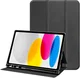 Apple iPad Air 10.9 (2020/2022) Hoes Luxe Tri-Fold Book Case Kunst Leer Zwart