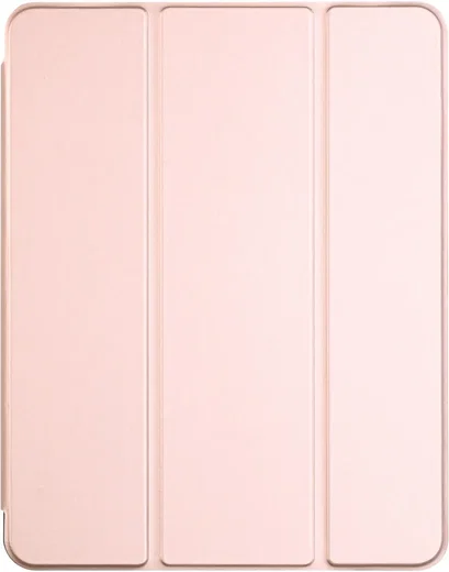 Apple iPad Air 11 (2024/2025/2026) Hoes Luxe Tri-Fold Book Case Kunst Leer Roze afbeelding 9