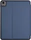 Apple iPad Air 13 (24/25) Hoes Luxe Tri-Fold Book Case Kunst Leer Blauw afbeelding 8