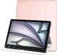 Apple iPad Air 13 (24/25) Hoes Luxe Tri-Fold Book Case Kunst Leer Roze