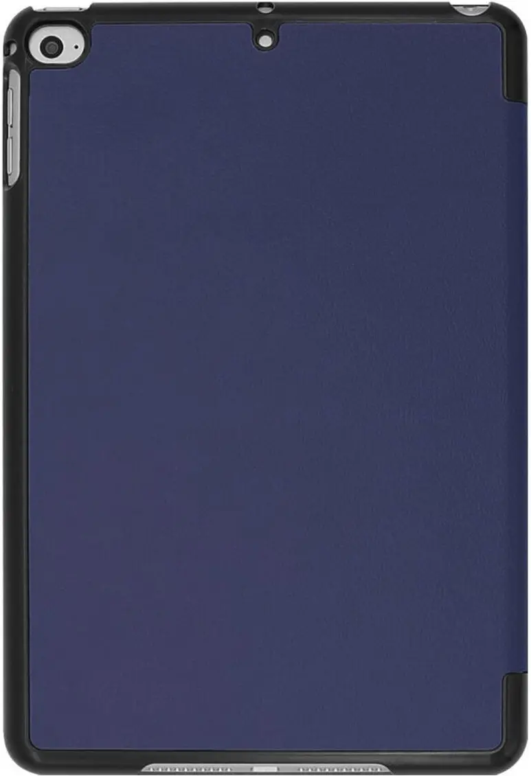 Apple iPad Mini 1/2/3/4/5 Hoes Luxe Tri-Fold Book Case Kunst Leer Blauw afbeelding 8