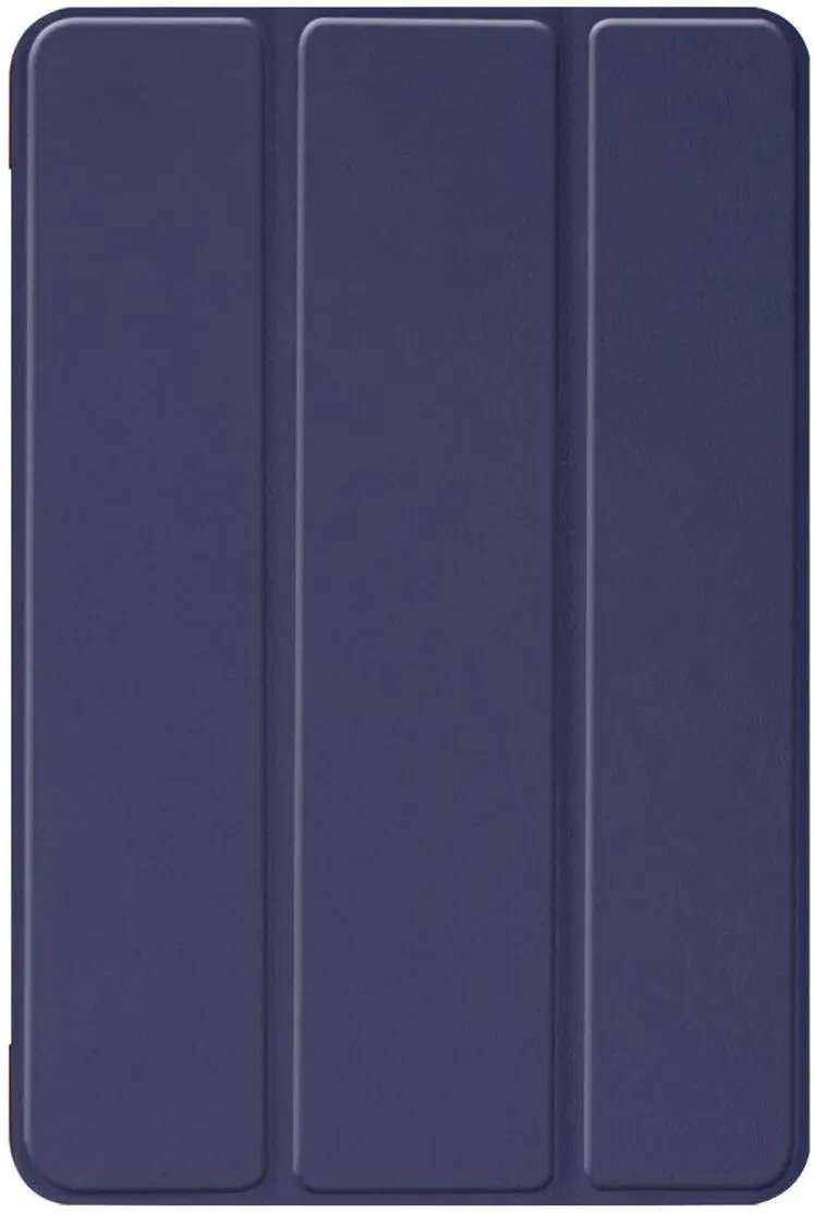 Apple iPad Mini 1/2/3/4/5 Hoes Luxe Tri-Fold Book Case Kunst Leer Blauw afbeelding 9