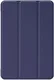 Apple iPad Mini 1/2/3/4/5 Hoes Luxe Tri-Fold Book Case Kunst Leer Blauw afbeelding 9
