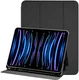 Apple iPad Pro 11 Hoes Luxe Tri-Fold Book Case Kunst Leer Zwart