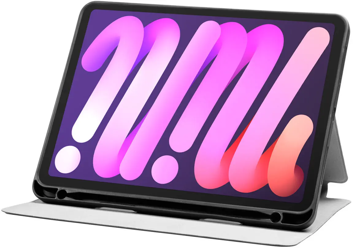 Apple iPad Pro 11 Hoes Luxe Tri-Fold Book Case Kunst Leer Blauw afbeelding 10
