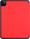 Apple iPad Pro 11 Hoes Luxe Tri-Fold Book Case Kunst Leer Rood afbeelding 8
