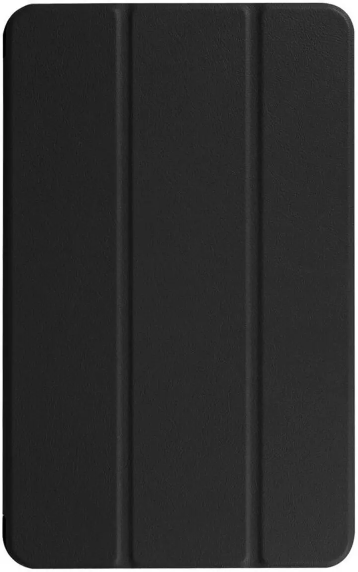 Samsung Galaxy Tab A 10.1 (2016) Hoes Luxe Tri-Fold Book Case Kunst Leer Zwart afbeelding 9