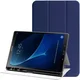 Samsung Galaxy Tab A 10.1 (2016) Hoes Luxe Tri-Fold Book Case Kunst Leer Blauw
