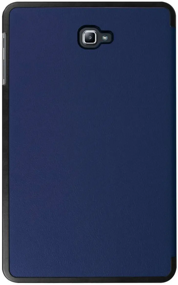 Samsung Galaxy Tab A 10.1 (2016) Hoes Luxe Tri-Fold Book Case Kunst Leer Blauw afbeelding 8