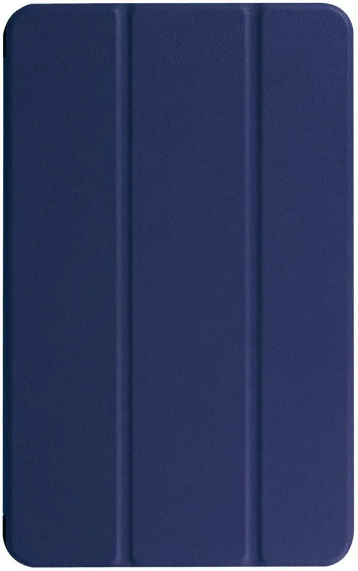 Samsung Galaxy Tab A 10.1 (2016) Hoes Luxe Tri-Fold Book Case Kunst Leer Blauw afbeelding 9