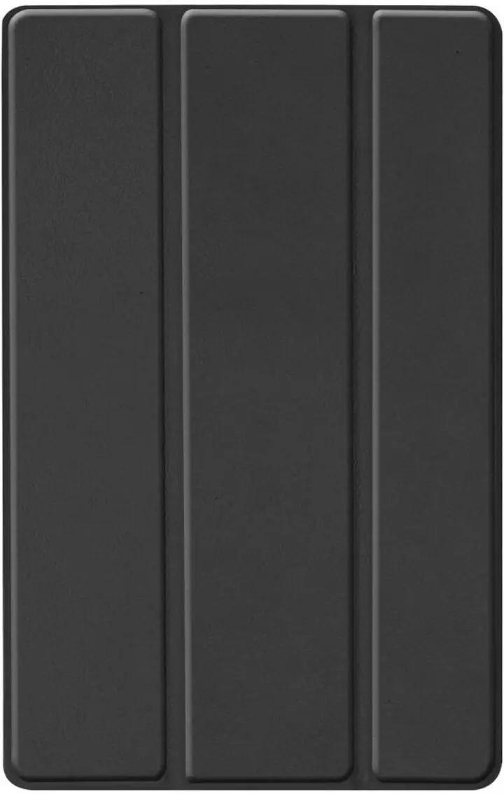 Samsung Galaxy Tab A 10.1 (2019) Hoes Luxe Tri-Fold Book Case Kunst Leer Zwart afbeelding 9