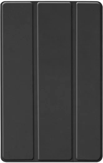 Samsung Galaxy Tab A 10.1 (2019) Hoes Luxe Tri-Fold Book Case Kunst Leer Zwart afbeelding 9