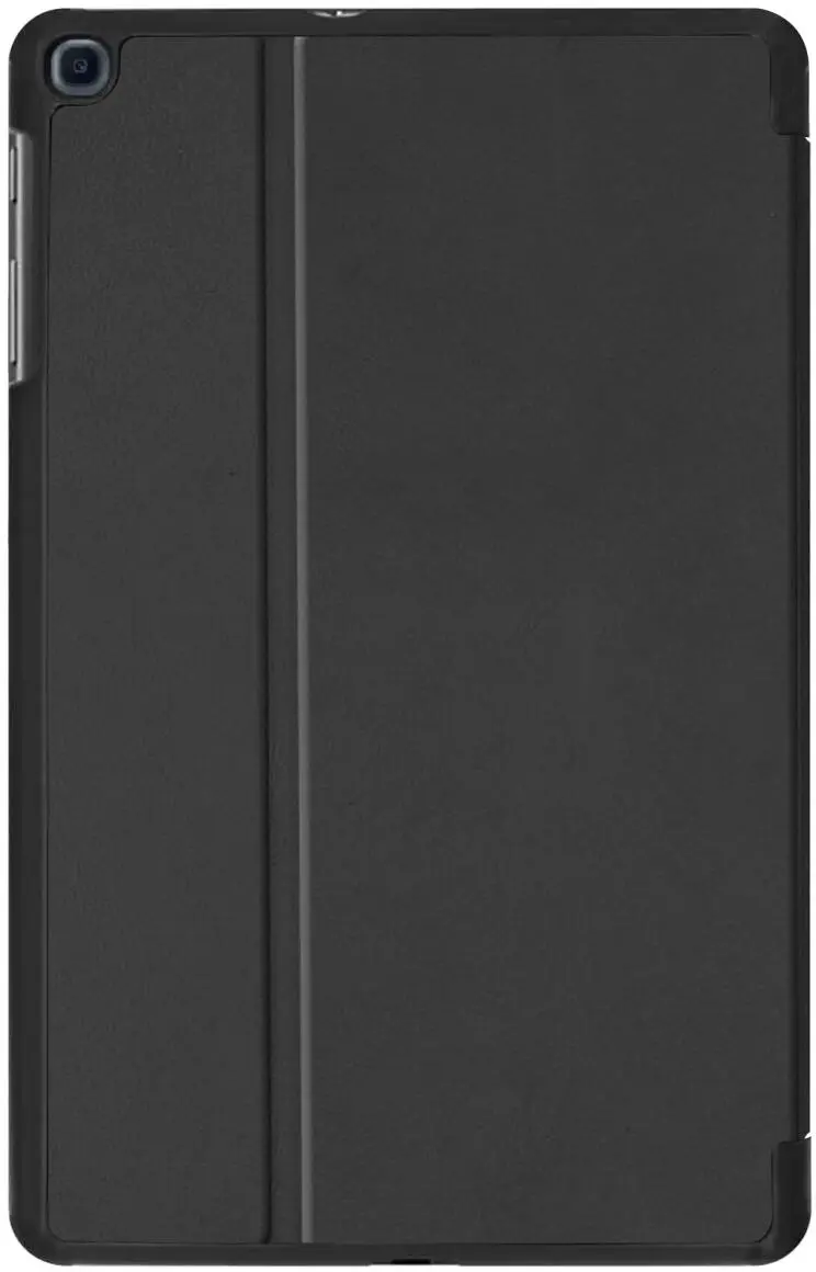 Samsung Galaxy Tab A 10.1 (2019) Hoes Luxe Tri-Fold Book Case Kunst Leer Zwart afbeelding 8