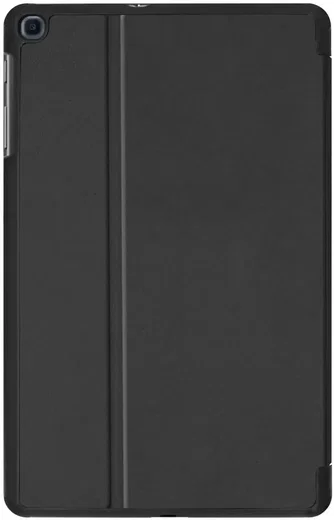 Samsung Galaxy Tab A 10.1 (2019) Hoes Luxe Tri-Fold Book Case Kunst Leer Zwart afbeelding 8