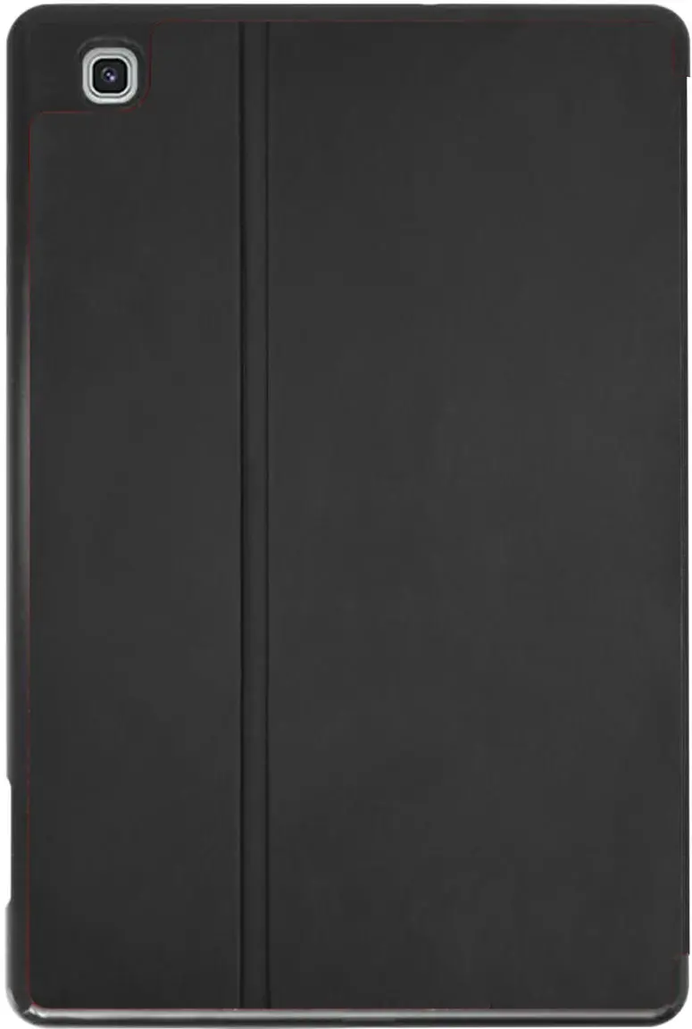 Samsung Galaxy Tab A7 (2020/2022) Hoes Luxe Tri-Fold Book Case Kunst Leer Zwart afbeelding 8