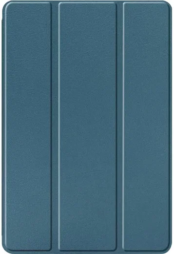 Samsung Galaxy Tab A7 (2020/2022) Hoes Luxe Tri-Fold Book Case Kunst Leer Blauw afbeelding 9