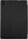 Samsung Galaxy Tab A8 Hoes Luxe Tri-Fold Book Case Kunst Leer Zwart afbeelding 8
