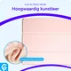 Samsung Galaxy Tab A8 Hoes Luxe Tri-Fold Book Case Kunst Leer Roze afbeelding 7