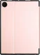 Samsung Galaxy Tab A8 Hoes Luxe Tri-Fold Book Case Kunst Leer Roze afbeelding 9