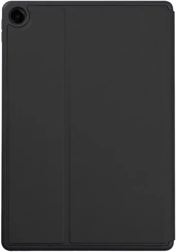 Samsung Galaxy Tab A9 Hoes Luxe Tri-Fold Book Case Kunst Leer Zwart afbeelding 8