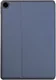Samsung Galaxy Tab A9 Hoes Luxe Tri-Fold Book Case Kunst Leer Blauw afbeelding 8
