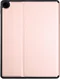 Samsung Galaxy Tab A9 Hoes Luxe Tri-Fold Book Case Kunst Leer Roze afbeelding 8
