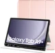 Samsung Galaxy Tab A9 Plus Hoes Luxe Tri-Fold Book Case Kunst Leer Roze