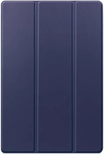 Samsung Galaxy Tab S10+/S9+/S9 FE+ Hoes Luxe Tri-Fold Book Case Kunst Leer Blauw afbeelding 9