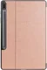 Samsung Galaxy Tab S10+/S9+/S9 FE+ Hoes Luxe Tri-Fold Book Case Kunst Leer Roze afbeelding 8
