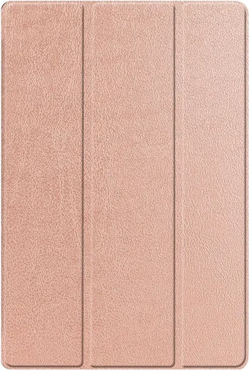 Samsung Galaxy Tab S10+/S9+/S9 FE+ Hoes Luxe Tri-Fold Book Case Kunst Leer Roze afbeelding 9