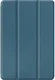 Samsung Galaxy Tab S6 Lite Hoes Luxe Tri-Fold Book Case Kunst Leer Blauw afbeelding 9