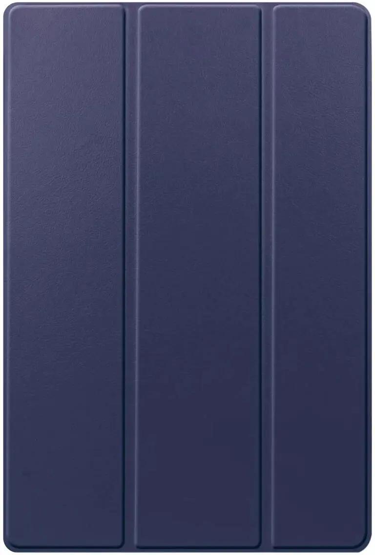 Samsung Tab S10 Lite / S10 FE / S9 (FE) Hoes Tri-Fold Book Case Kunst Leer Blauw afbeelding 9