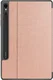 Samsung Tab S10 Lite / S10 FE / S9 (FE) Hoes Tri-Fold Book Case Kunst Leer Roze afbeelding 8