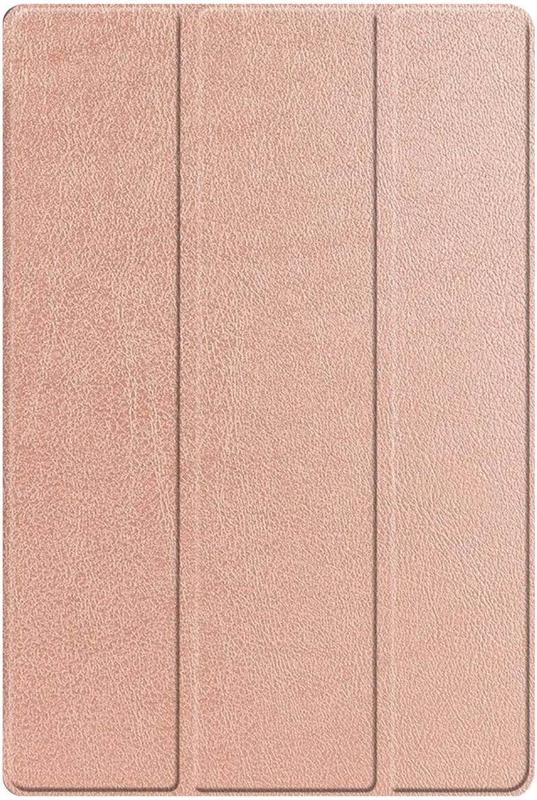 Samsung Tab S10 Lite / S10 FE / S9 (FE) Hoes Tri-Fold Book Case Kunst Leer Roze afbeelding 9