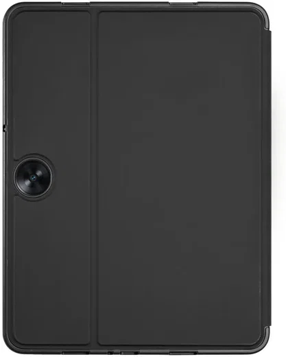 OnePlus Pad Go/Oppo Pad Neo/Air 2 Hoes Luxe Tri-Fold Book Case Kunst Leer Zwart afbeelding 8