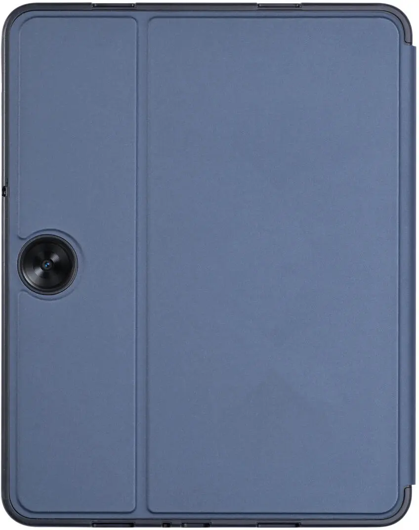 OnePlus Pad Go/Oppo Pad Neo/Air 2 Hoes Luxe Tri-Fold Book Case Kunst Leer Blauw afbeelding 8