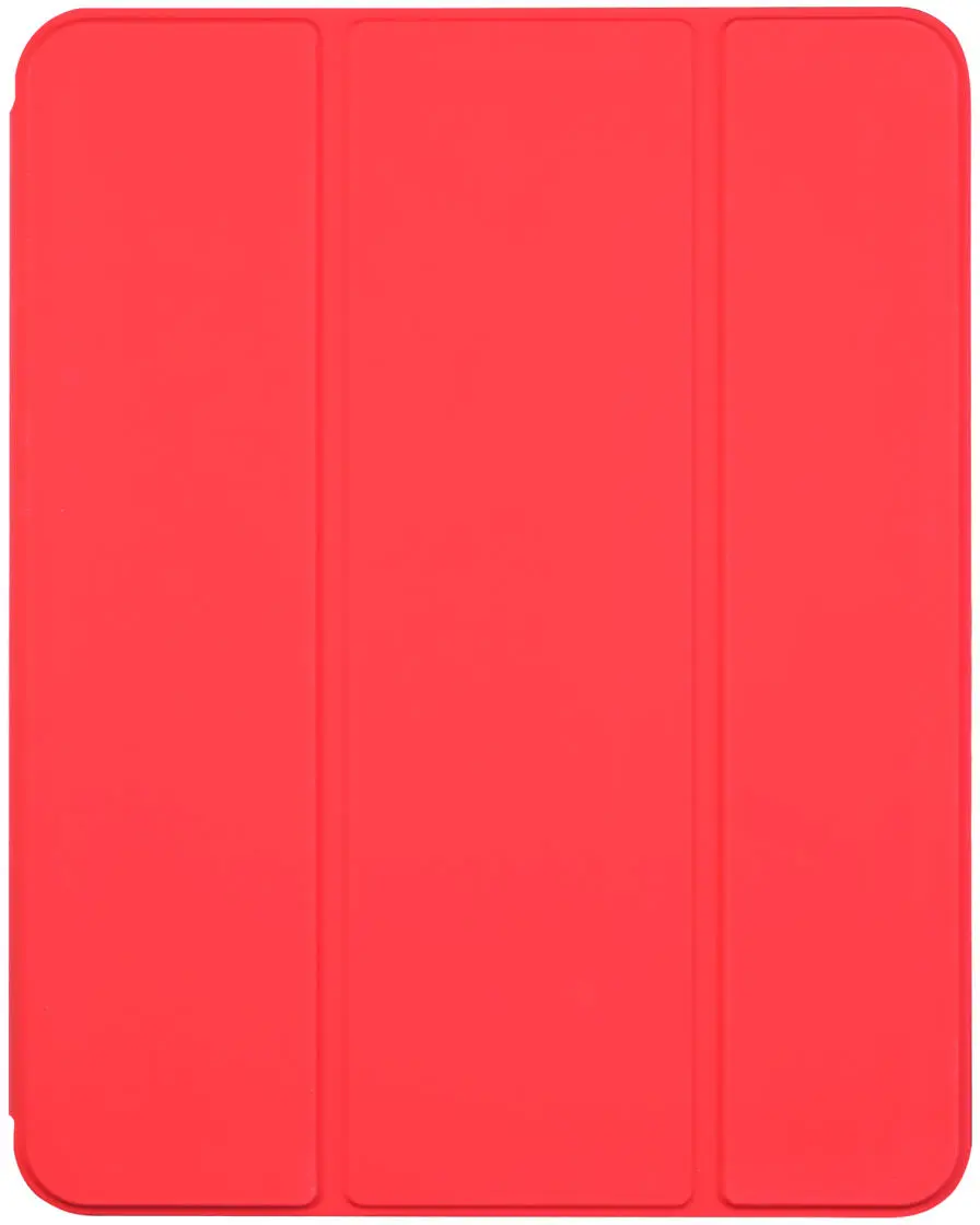 OnePlus Pad Go/Oppo Pad Neo/Air 2 Hoes Luxe Tri-Fold Book Case Kunst Leer Rood afbeelding 9