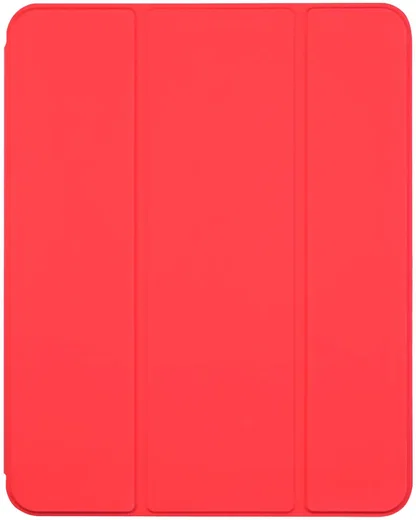 OnePlus Pad Go/Oppo Pad Neo/Air 2 Hoes Luxe Tri-Fold Book Case Kunst Leer Rood afbeelding 9