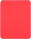 OnePlus Pad Go/Oppo Pad Neo/Air 2 Hoes Luxe Tri-Fold Book Case Kunst Leer Rood afbeelding 9