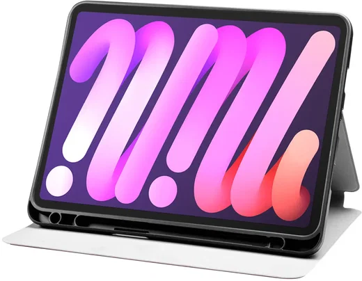 OnePlus Pad Go/Oppo Pad Neo/Air 2 Hoes Luxe Tri-Fold Book Case Kunst Leer Roze afbeelding 10
