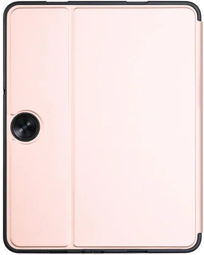 OnePlus Pad Go/Oppo Pad Neo/Air 2 Hoes Luxe Tri-Fold Book Case Kunst Leer Roze afbeelding 8